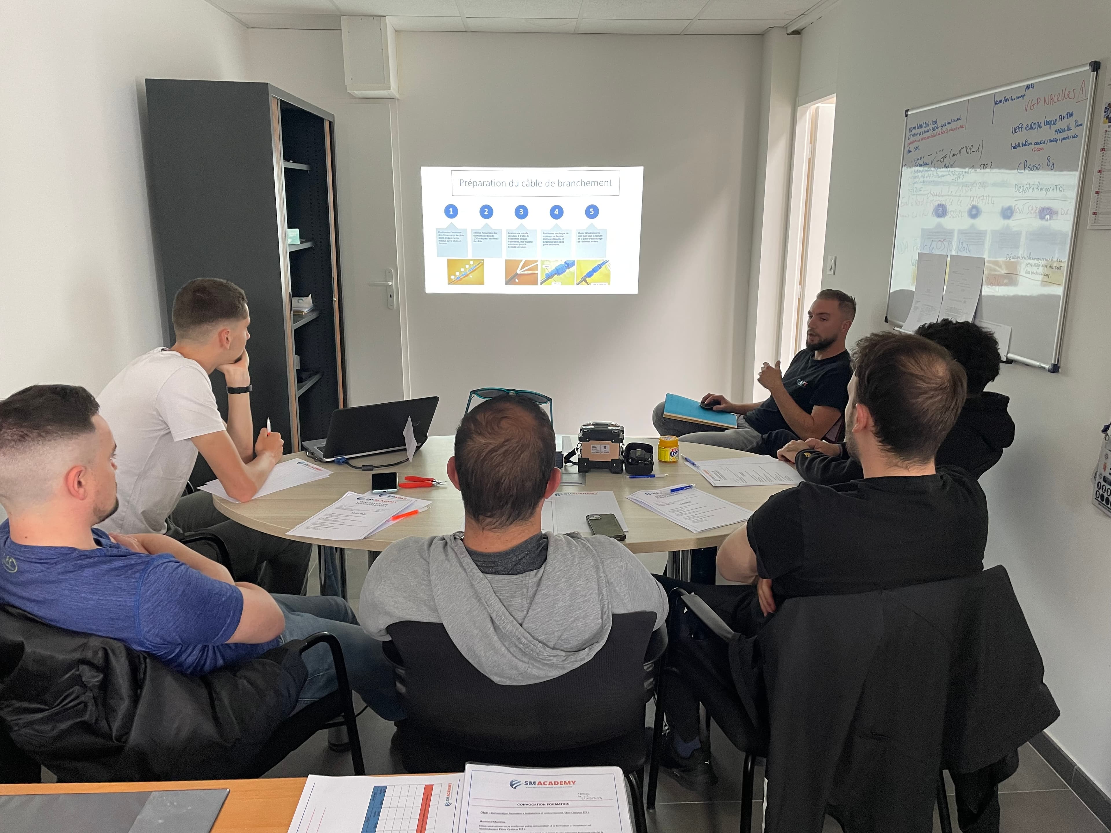 Réseaux Fibre Optique D3 – Raccordement et maintenance